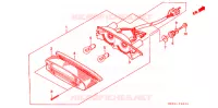 FEU ARRIERE pour Honda CB 600 HORNET de 1998