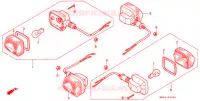 CLIGNOTANT pour Honda CB 750 Driving School de 2008
