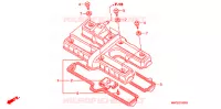 COUVRE CULASSE pour Honda CB 750 Driving School de 2008
