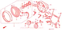 PHARE pour Honda CB 750 Driving School de 2008