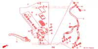 MAITRE CYLINDRE DE FREIN AVANT pour Honda CB 900 F 919 de 2002