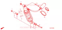 AMORTISSEUR ARRIERE pour Honda CB 900 F 919 de 2003