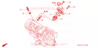 THERMOSTAT pour Honda CB 900 F 919 BLACK de 2005