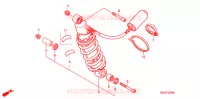 AMORTISSEUR ARRIERE pour Honda CB 900 F HORNET 919 de 2006