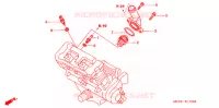 THERMOSTAT pour Honda CB 900 F HORNET 919 de 2006