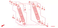 AMORTISSEUR ARRIERE pour Honda CB 110 Front brake disk de 2014