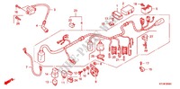 FAISCEAU DES FILS (CARBURATEUR) pour Honda CBF 125 STUNNER Front brake drum de 2009
