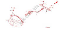 FEU ARRIERE (2) pour Honda CBF 125 STUNNER Front brake drum de 2009