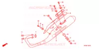 SILENCIEUX D'ECHAPPEMENT (2) pour Honda CBF 125 STUNNER Front brake drum de 2009