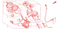 COMPTEUR (1) pour Honda CBF 125 MC STUNNER Front brake disk de 2010