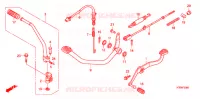 PEDALE   KICK (1) pour Honda CBF 125 MC STUNNER Front brake disk de 2010