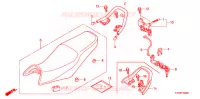 SELLE (1) pour Honda CBF 125 MC STUNNER Front brake disk de 2010