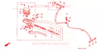 MAITRE CYLINDRE pour Honda HURRICANE 1000 CBR de 1992