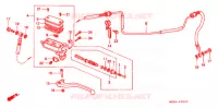 MAITRE CYLINDRE pour Honda CBR 1000 F de 1996