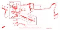 MAITRE CYLINDRE pour Honda CBR 1000 F de 1996