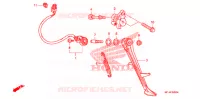 BEQUILLE pour Honda CBR 1000 RR ABS REPSOL de 2009