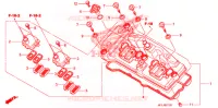 COUVRE CULASSE pour Honda CBR 1000 RR ABS REPSOL de 2009