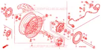 ROUE ARRIERE pour Honda CBR 1000 RR ABS REPSOL de 2009