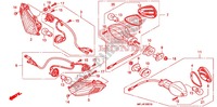 CLIGNOTANT (2) pour Honda CBR 1000 RR ABS BLACK de 2009