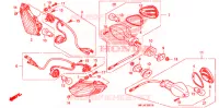 CLIGNOTANT (2) pour Honda CBR 1000 RR ABS BLACK de 2009