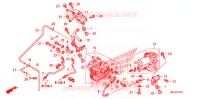 BOITIER ABS ARRIERE pour Honda CBR 1000 RR ABS RED de 2009