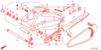 BRAS OSCILLANT pour Honda CBR 1000 RR ABS WHITE de 2013