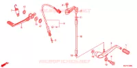 PEDALE pour Honda CBR 1000 RR ABS SPECIAL EDITION de 2013