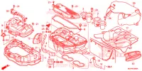 FILTRE A AIR pour Honda CBR 1000 RR ABS BLACK de 2013