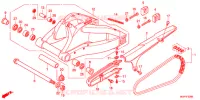 BRAS OSCILLANT pour Honda CBR 1000 RR ABS BLACK de 2014
