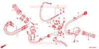 LEVIER DE GUIDON   CABLE   COMMODO pour Honda CBR 1000 RR ABS BLACK de 2014