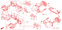 CLIGNOTANT pour Honda CBR 1000 RR de 2007