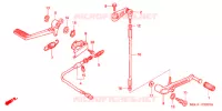PEDALE pour Honda CBR 1000 RR de 2007