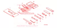 OUTIL pour Honda CBR 1000 RR FIREBLADE VICTORY RED de 2009