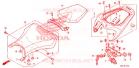 SELLE pour Honda CBR 1000 RR FIREBLADE de 2009