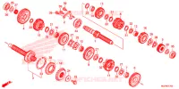 BOITE DE VITESSES pour Honda CBR 1000 RR REPSOL de 2013