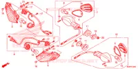 CLIGNOTANT pour Honda CBR 1000 RR REPSOL de 2013