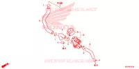 VALVE DE COMMANDE D'INJECTION D'AIR pour Honda CBR 1000 RR REPSOL de 2013