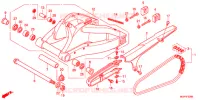 BRAS OSCILLANT pour Honda CBR 1000 RR BLACK de 2013