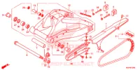 BRAS OSCILLANT pour Honda CBR 1000 RR WHITE de 2014