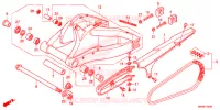 BRAS OSCILLANT pour Honda CBR 1000 MAT BLACK de 2016
