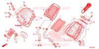 FILTRE A AIR pour Honda CBR 300 HRC TRICOLOR de 2015
