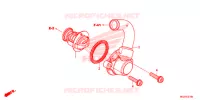 THERMOSTAT pour Honda CBR 500 R ABS WHITE de 2013