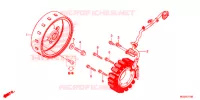 ALTERNATEUR pour Honda CBR 500 R ABS de 2015