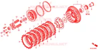 EMBRAYAGE pour Honda CBR 500 R de 2013