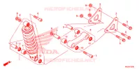 AMORTISSEUR ARRIERE pour Honda CBR 500 R de 2013