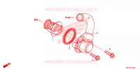 THERMOSTAT pour Honda CBR 500 R de 2013