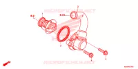 THERMOSTAT pour Honda CBR 500 R de 2016