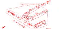 BRAS OSCILLANT pour Honda CBR 600 F HURRICANE de 1990
