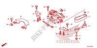 AMORTISSEUR DE DIRECTION pour Honda CBR 600 R ABS BLACK de 2012
