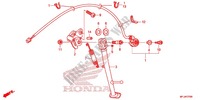 BEQUILLE pour Honda CBR 600 R ABS BLACK de 2012